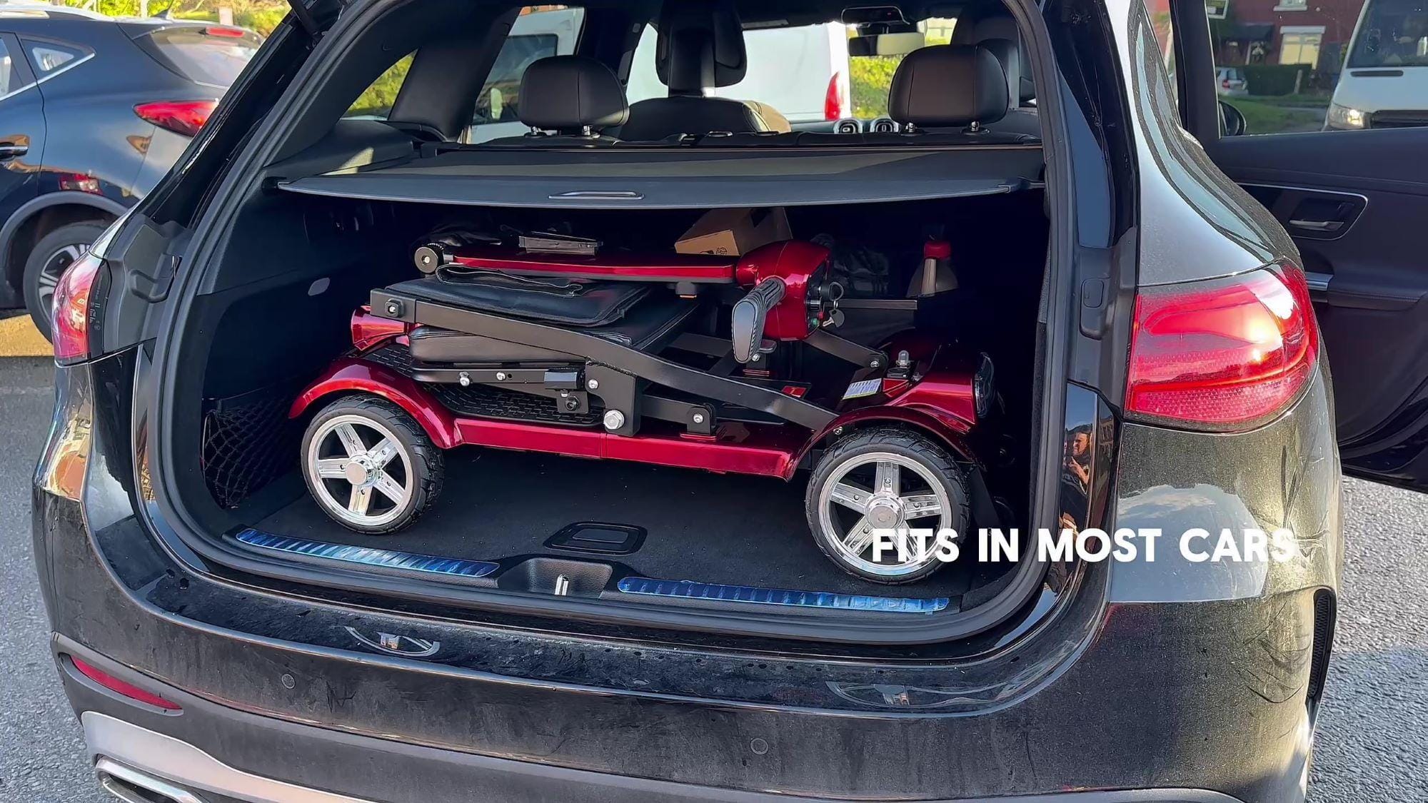 X7 Folding Mobility Scooter fits in boot