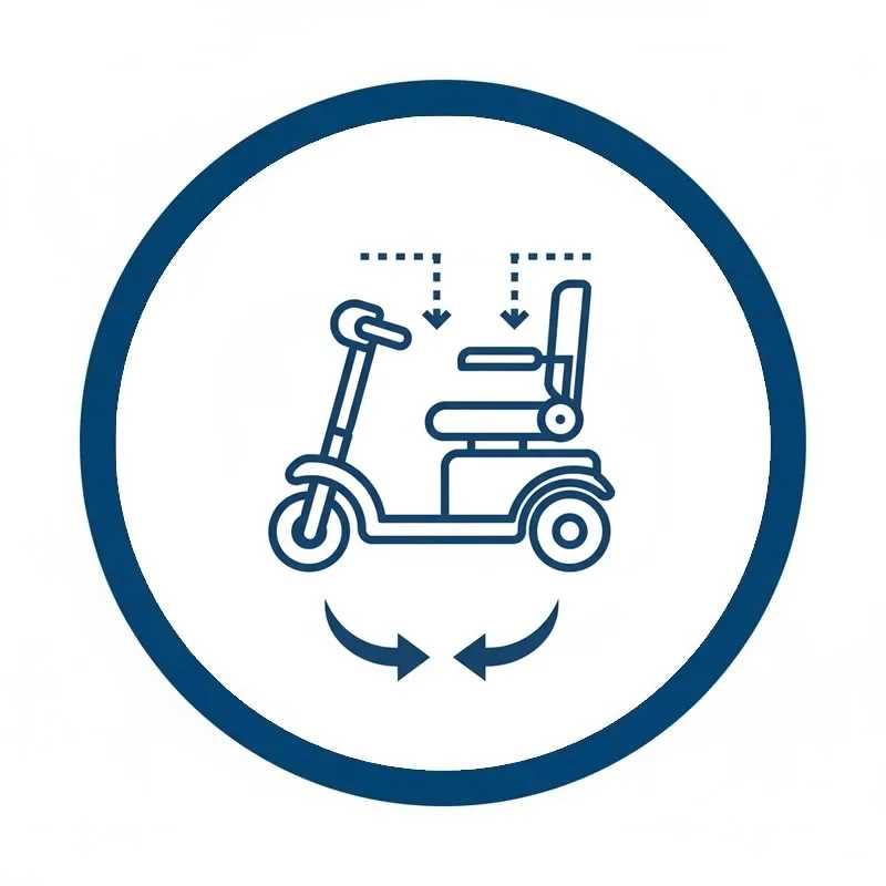 Folding scooter