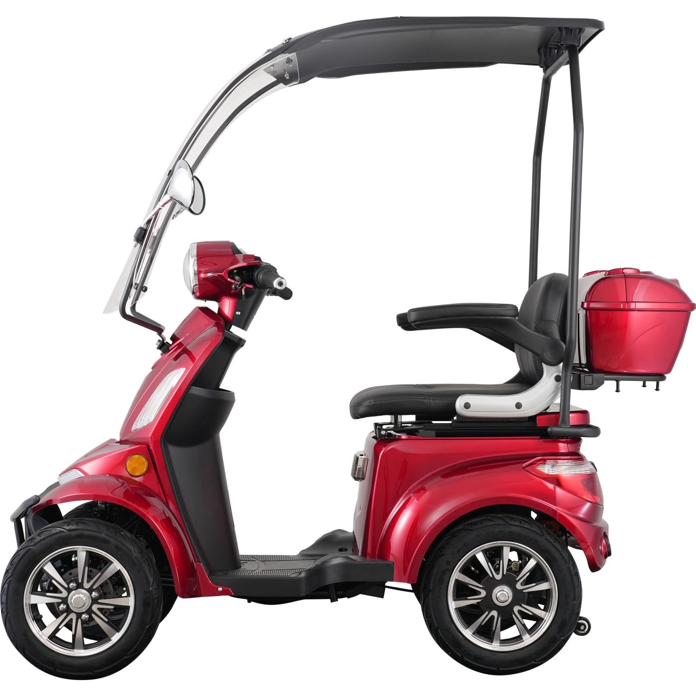 x14-red-canopy-mobility-scooter-left