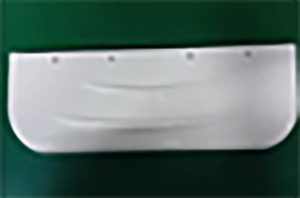 Rear Below Seat Plastic Cover Black For X13 Mobility Scooters