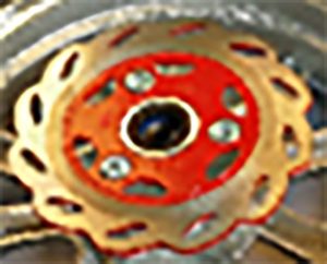 Front Disc Brake Plate For X13 Mobility Scooters